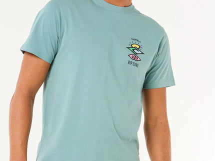 Search Icon Tee - Blue Lagoon