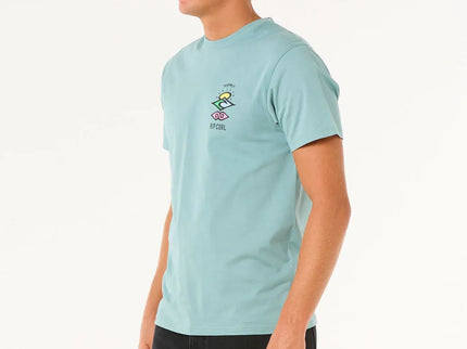 Search Icon Tee - Blue Lagoon