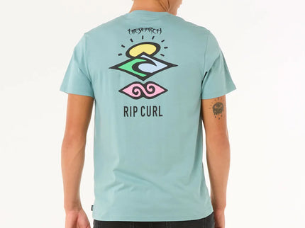 Search Icon Tee - Blue Lagoon