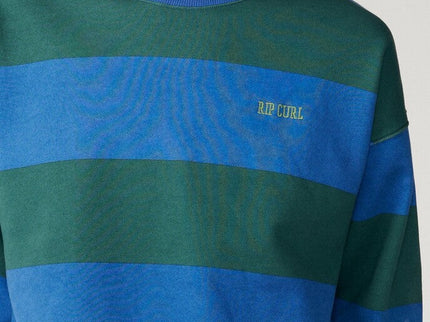Disorder Stripe Crew - Riverside  Sweat van Rip Curl | SHAKA