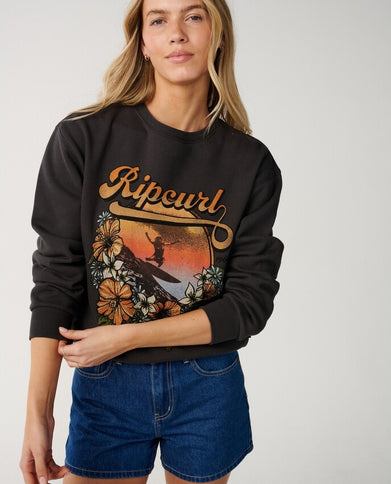 Wave Standard Crew - Washed Black