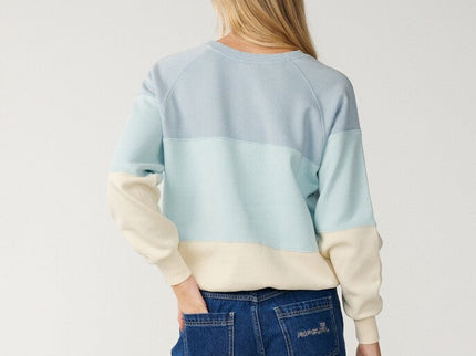 Seeker Raglan Standard Crew - Light Blue  Sweat van Rip Curl | SHAKA