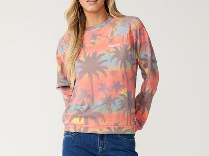 Retro Swell Crew - Multico  Sweat van Rip Curl | SHAKA