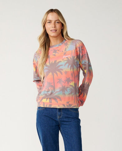 Retro Swell Crew - Multico  Sweat van Rip Curl | SHAKA