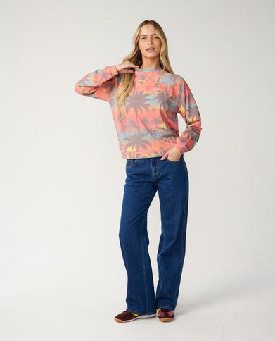 Retro Swell Crew - Multico  Sweat van Rip Curl | SHAKA