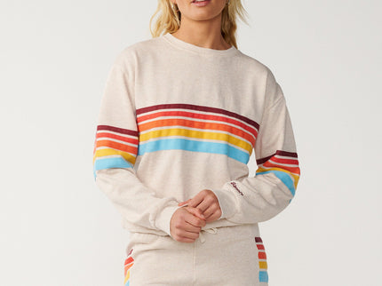 Surf Revival Relaxed Crew - Oatmeal Marle  Sweat van Rip Curl | SHAKA
