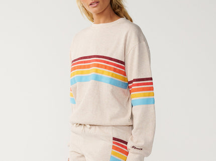 Surf Revival Relaxed Crew - Oatmeal Marle  Sweat van Rip Curl | SHAKA