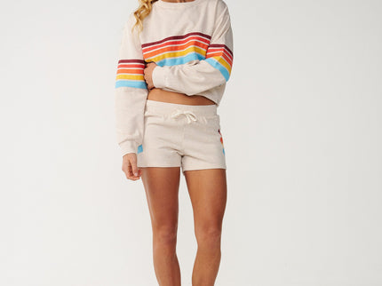 Surf Revival Relaxed Crew - Oatmeal Marle  Sweat van Rip Curl | SHAKA
