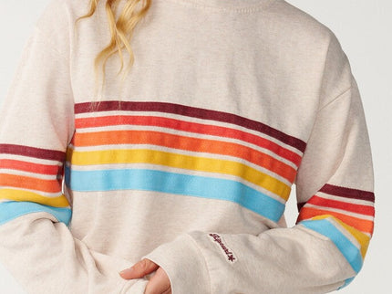 Surf Revival Relaxed Crew - Oatmeal Marle  Sweat van Rip Curl | SHAKA