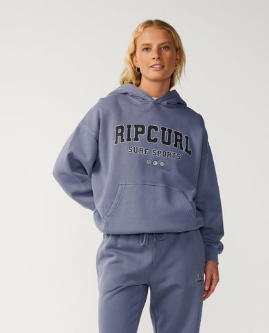 Varsity Sports O/s Hood - Blue Grey