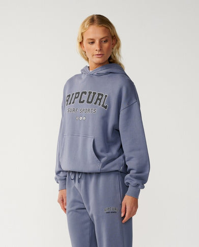 Varsity Sports O/s Hood - Blue Grey