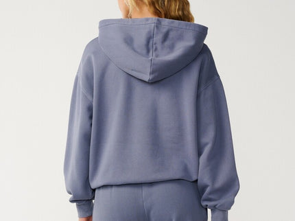 Varsity Sports O/s Hood - Blue Grey