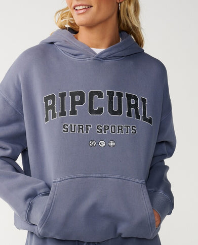 Varsity Sports O/s Hood - Blue Grey