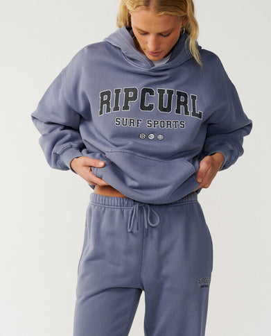 Varsity Sports O/s Hood - Blue Grey