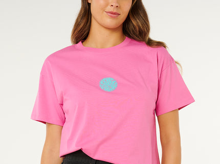 Icons OF Surf Relaxed TEE - Super Pink