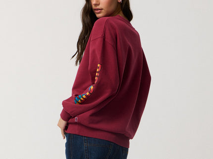 Sg Heritage Oversized Fleece - Plum  Sweat van Rip Curl | SHAKA