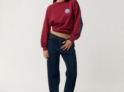 Sg Heritage Oversized Fleece - Plum  Sweat van Rip Curl | SHAKA