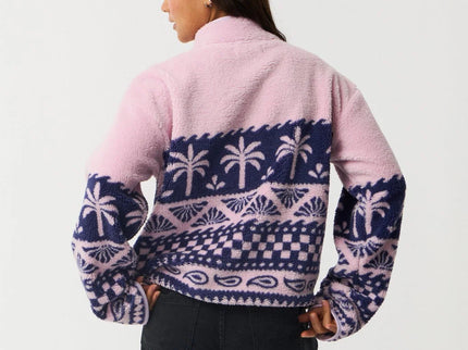Bossa Nova 1/4 Zip Polarfleece - Lilac