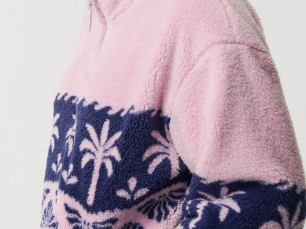 Bossa Nova 1/4 Zip Polarfleece - Lilac