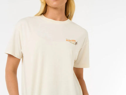 Cala Vadella Relaxed Tee - Bone