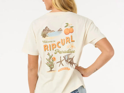 Cala Vadella Relaxed Tee - Bone