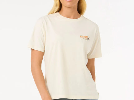 Cala Vadella Relaxed Tee - Bone