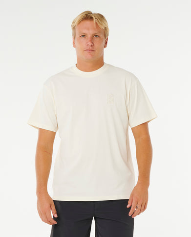 Search Embroidery TEE - Bone