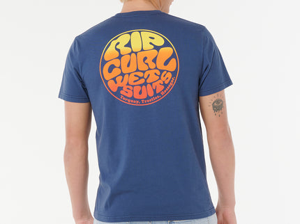 Wettie Passage Icon Tee - Light Navy