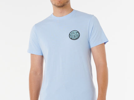 Wettie Passage Icon Tee - Blue Wind