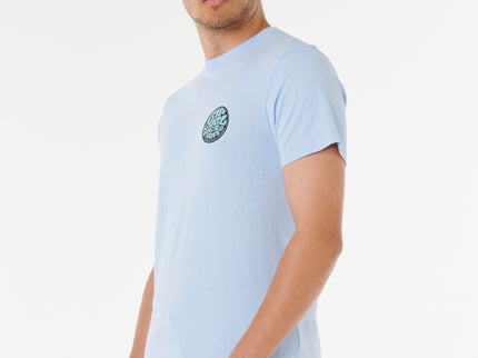 Wettie Passage Icon Tee - Blue Wind