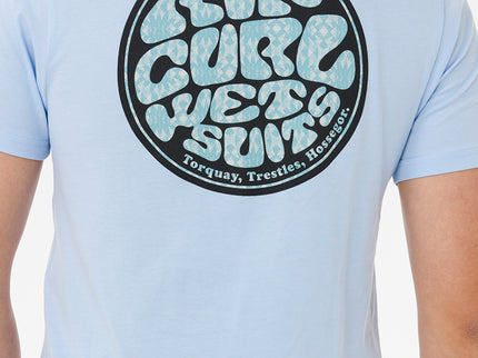 Wettie Passage Icon Tee - Blue Wind