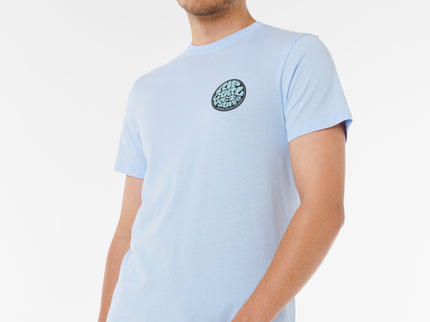 Wettie Passage Icon Tee - Blue Wind