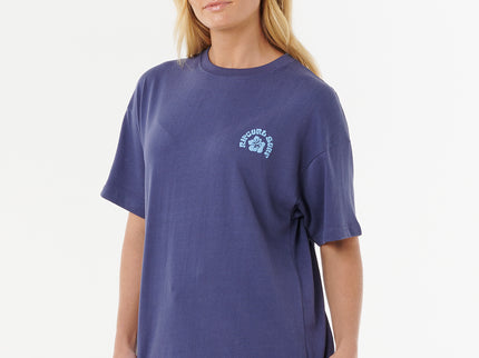 Luxe Surf Heritage Tee - Navy