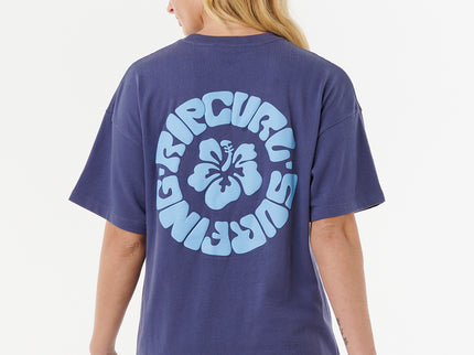 Luxe Surf Heritage Tee - Navy