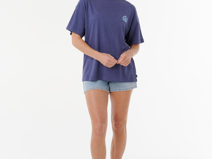 Luxe Surf Heritage Tee - Navy