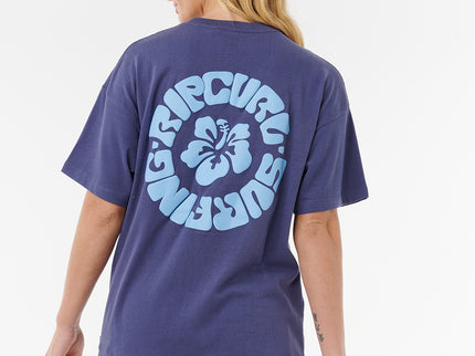 Luxe Surf Heritage Tee - Navy