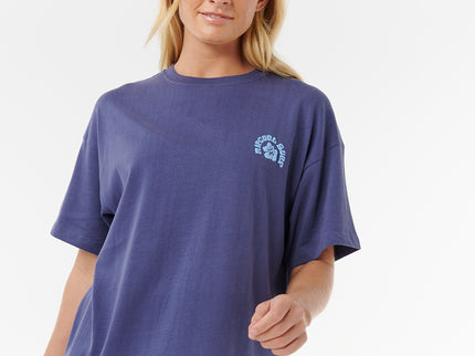 Luxe Surf Heritage Tee - Navy