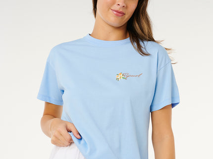 Poolside Relaxed TEE - Light Blue