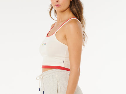 Surf Revival Layered Tank - Bone