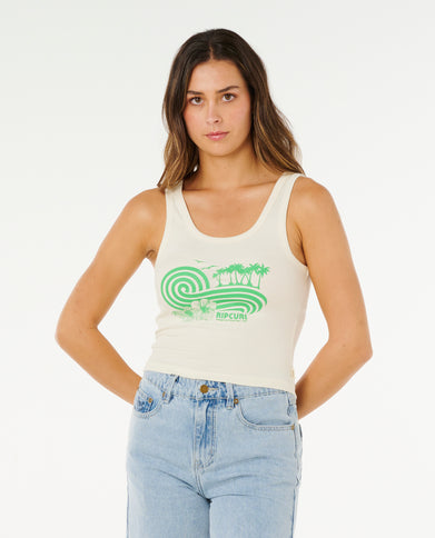 Ocean Break RIB Tank - Bone