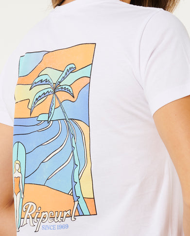 Tide Line Standard TEE - Optical White