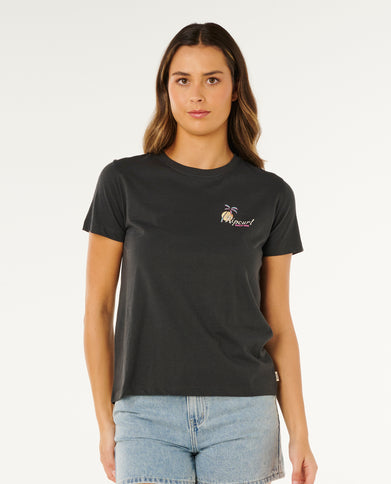 Tide Line Standard TEE - Washed Black