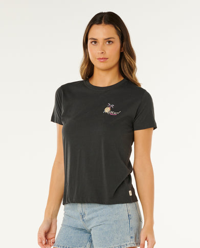 Tide Line Standard TEE - Washed Black