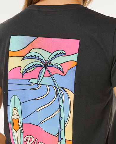 Tide Line Standard TEE - Washed Black