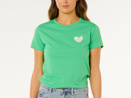 RC Heart Logos TEE - Green