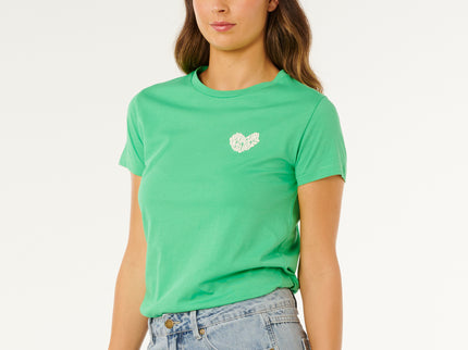 RC Heart Logos TEE - Green