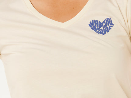 RC Heart V Neck TEE - Lily