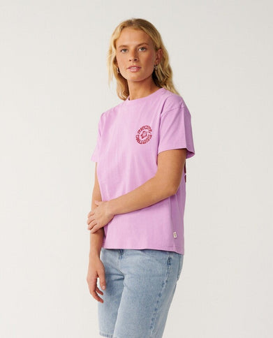 Surf Puff Party Pack Relaxed - Bright Lilac  T-Shirt van Rip Curl | SHAKA