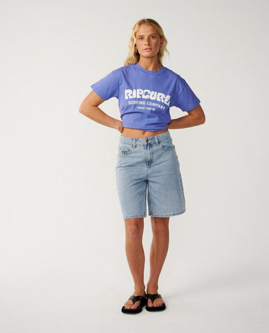 Surf Puff Party Pack Relaxed - Mid Blue  T-Shirt van Rip Curl | SHAKA