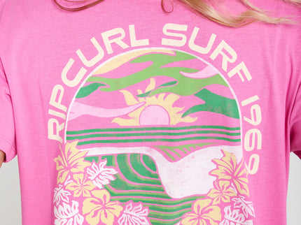 Molokai Relaxed TEE - Super Pink